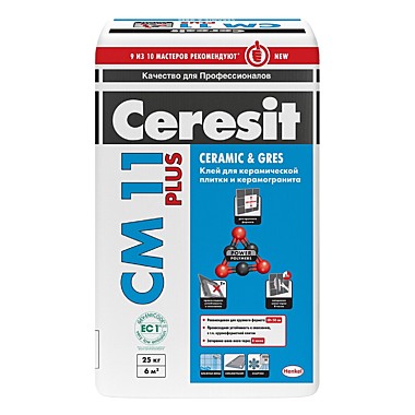 1974 АКЦИЯ !!! Клей плиточный CERESIT CM11 plus 25кг