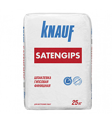 1978 АКЦИЯ !!! KNAUF сатенгипс 25кг (шпаклёвка гипсовая)